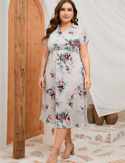 Plus Size Emmy Midi Dress