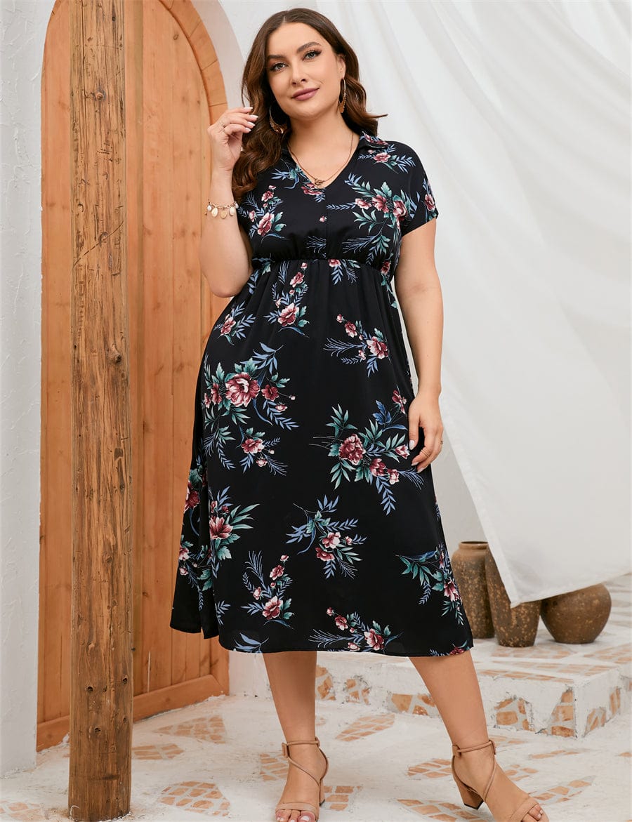 Plus Size Emmy Midi Dress