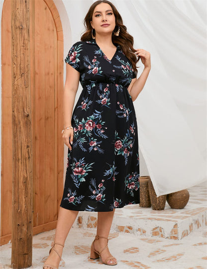 Plus Size Emmy Midi Dress