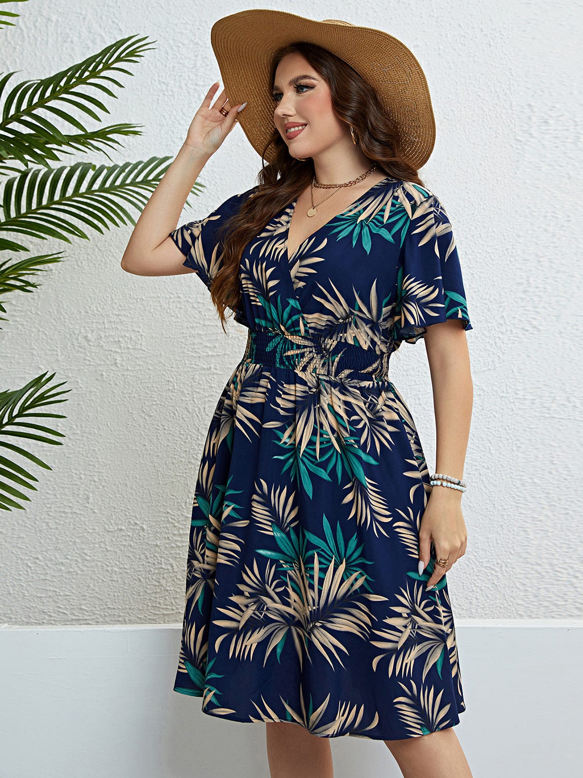 Plus Size Faith Midi Dress