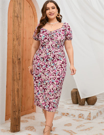 Plus Size Lizzie Midi Dress