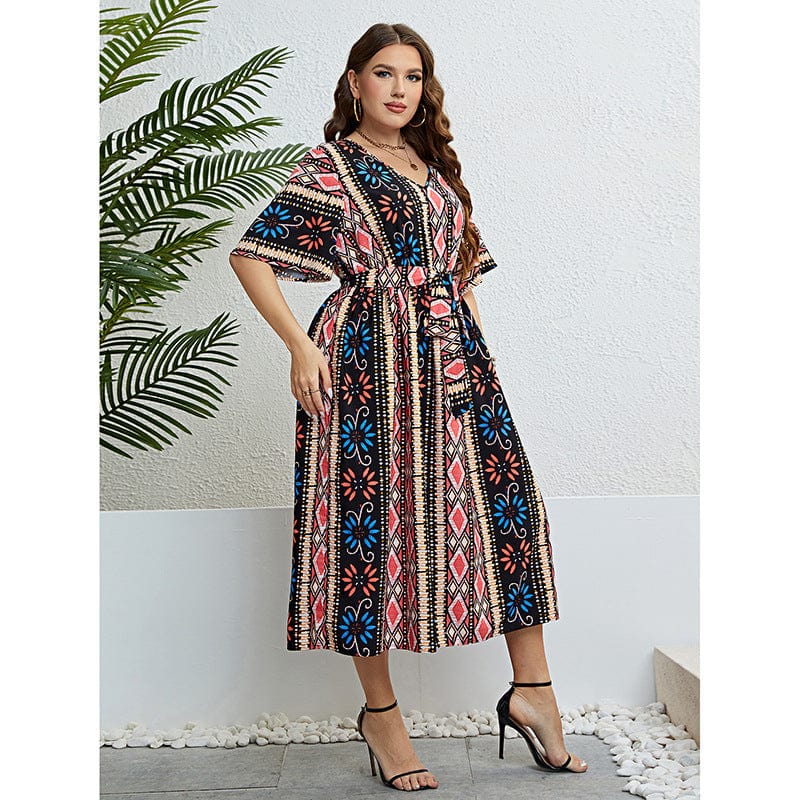 Plus Size Lydia Midi Dress