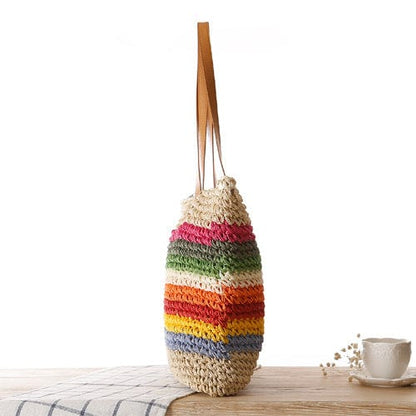 Rainbow Stripes Shoulder Bag