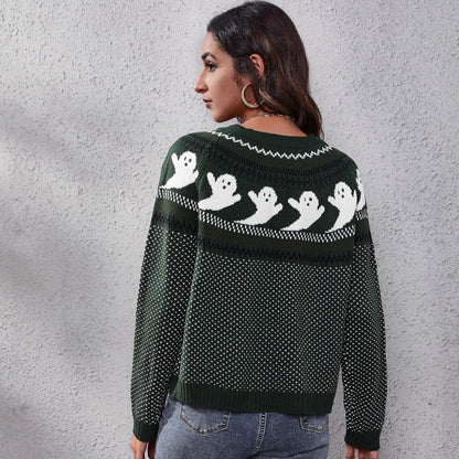 Halloween Knitted Sweater