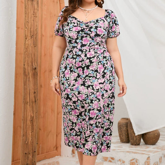 Plus Size Lizzie Midi Dress