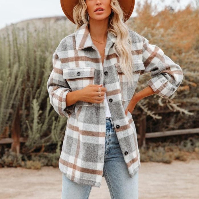 Zephyria Plaid Jacket