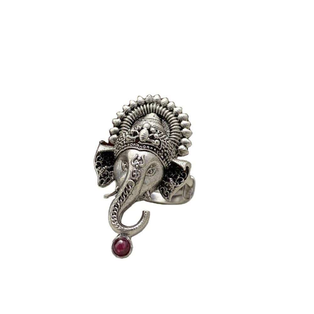 Ethnic Elephant Vintage Ring