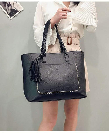 Adelaida Oversized Leather Bag