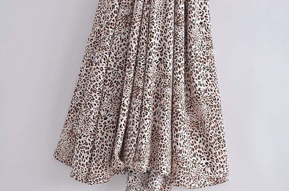 All-Over Animal Print Maxi Dress