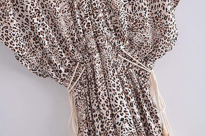 All-Over Animal Print Maxi Dress