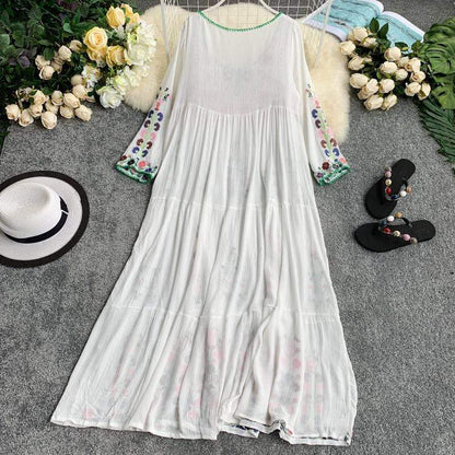 Alsephina Embroidered Dress