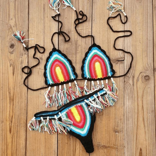 Alya Rainbow Bikini Set