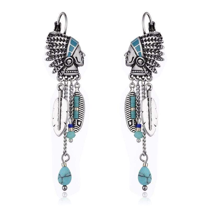 Native American Tassel Earrings