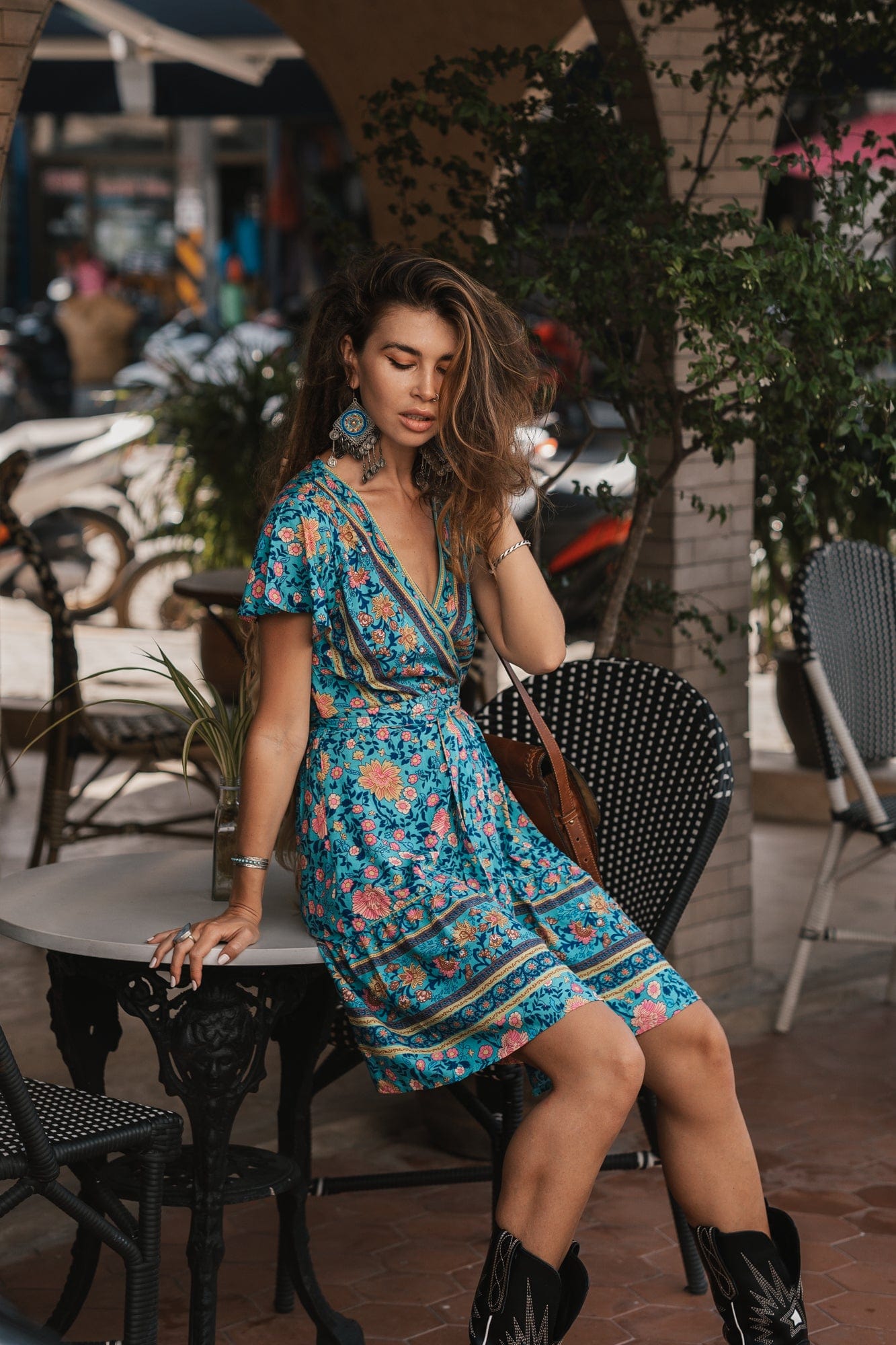 Anemone Floral Mini Dress