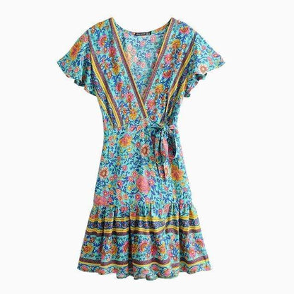 Anemone Floral Mini Dress