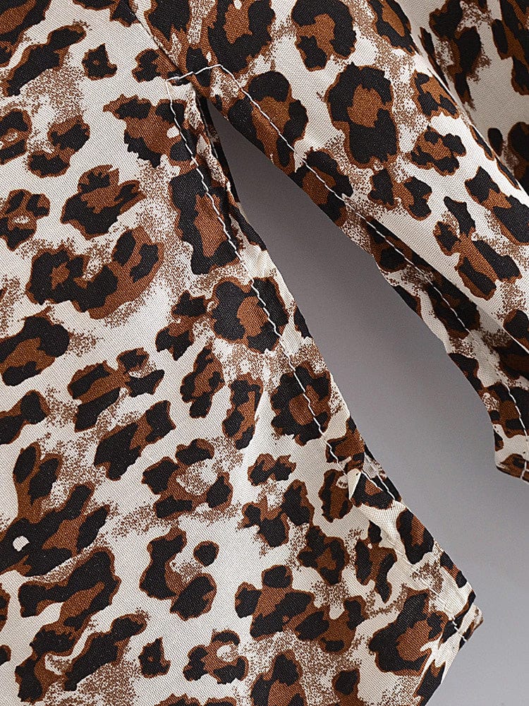 Animal Print Kimono