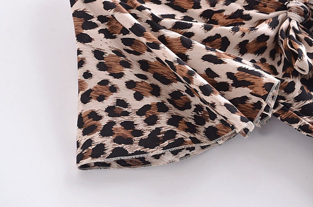 Animal Print Mini Dress