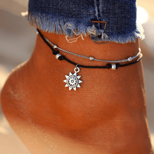 Sun Double Anklet