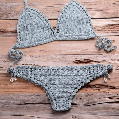 Annabella Handmade Knitted Bikini Set