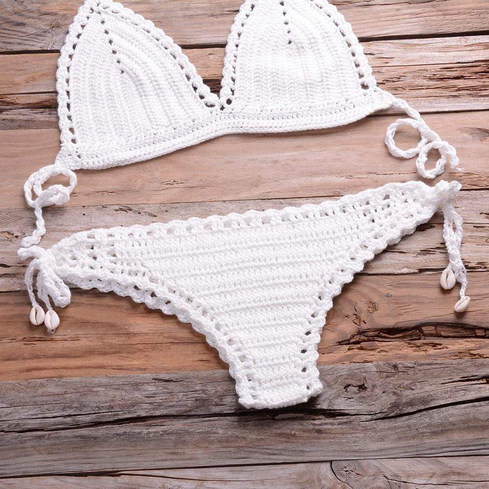 Annabella Handmade Knitted Bikini Set