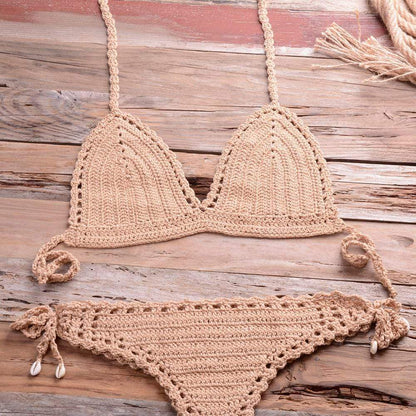 Annabella Handmade Knitted Bikini Set