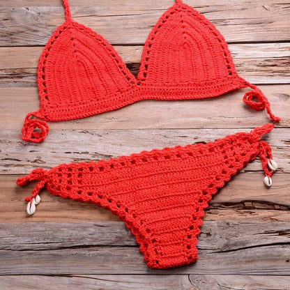 Annabella Handmade Knitted Bikini Set