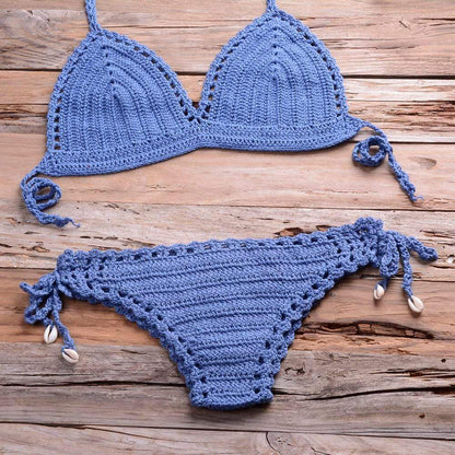 Annabella Handmade Knitted Bikini Set