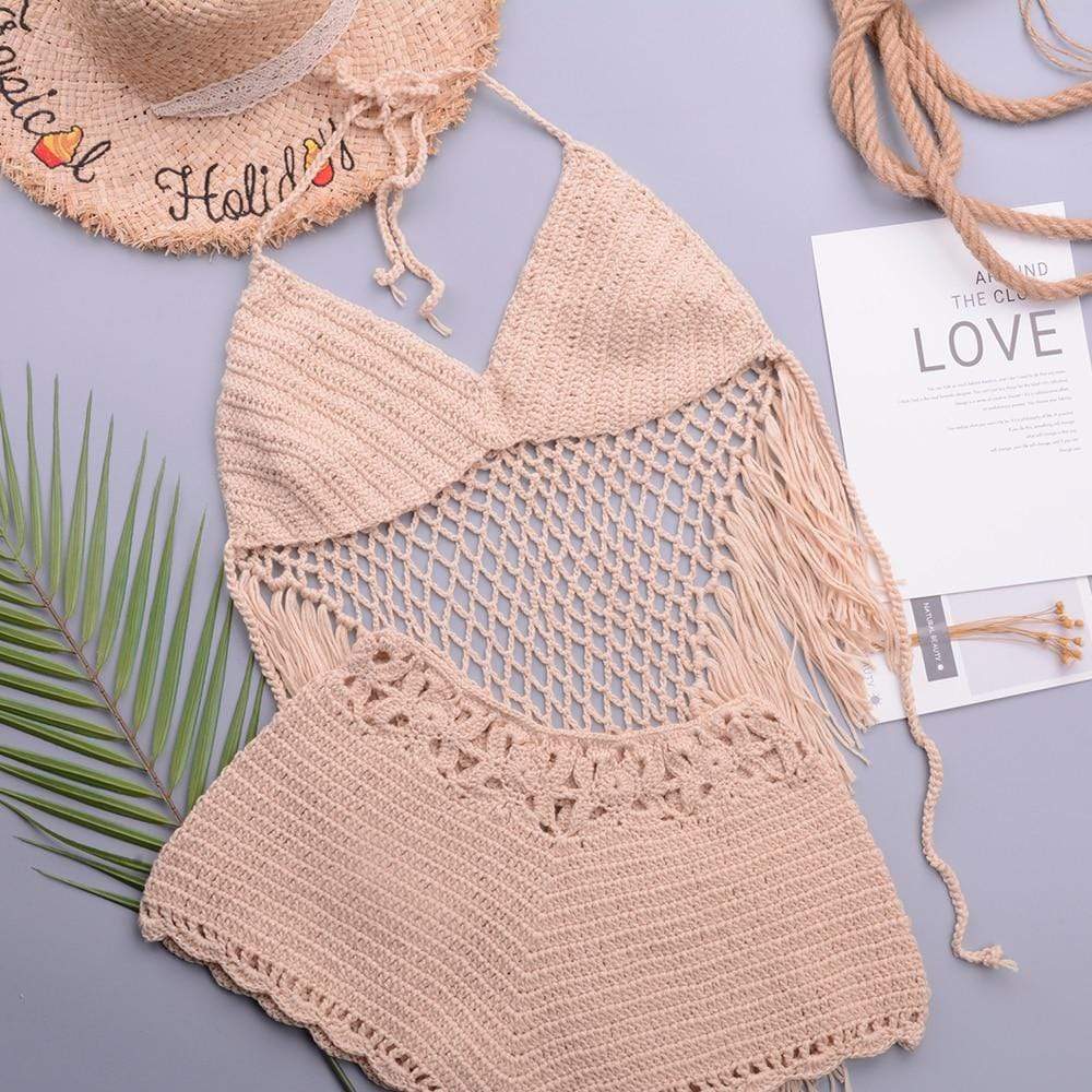 Haven Fishnet Bikini Set