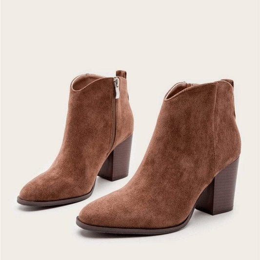 Asia Heeled Ankle Boots