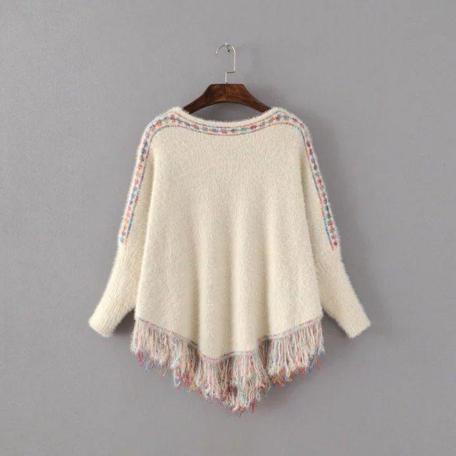 Avery Knitted Poncho