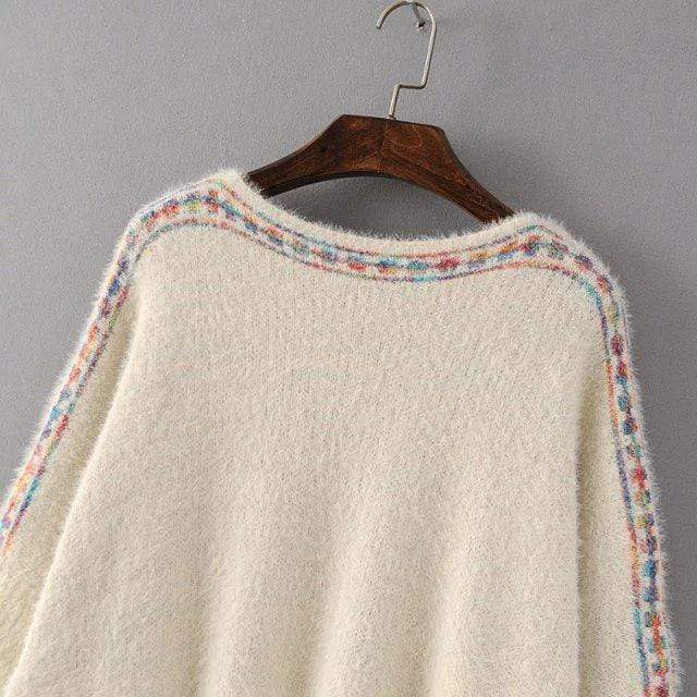 Avery Knitted Poncho