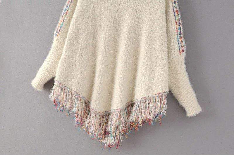 Avery Knitted Poncho