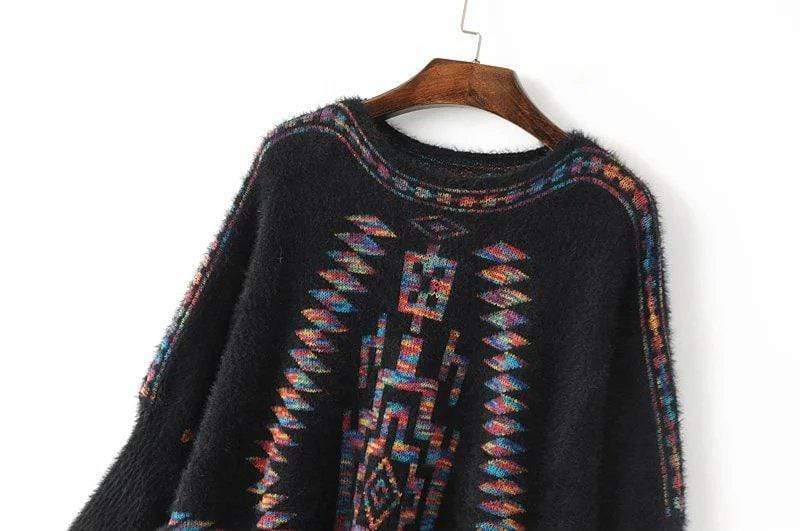 Avery Knitted Poncho