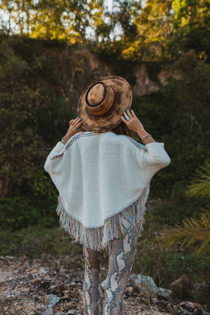 Avery Knitted Poncho