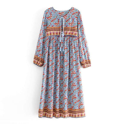 Aviva Ethnic Design Chic Dress