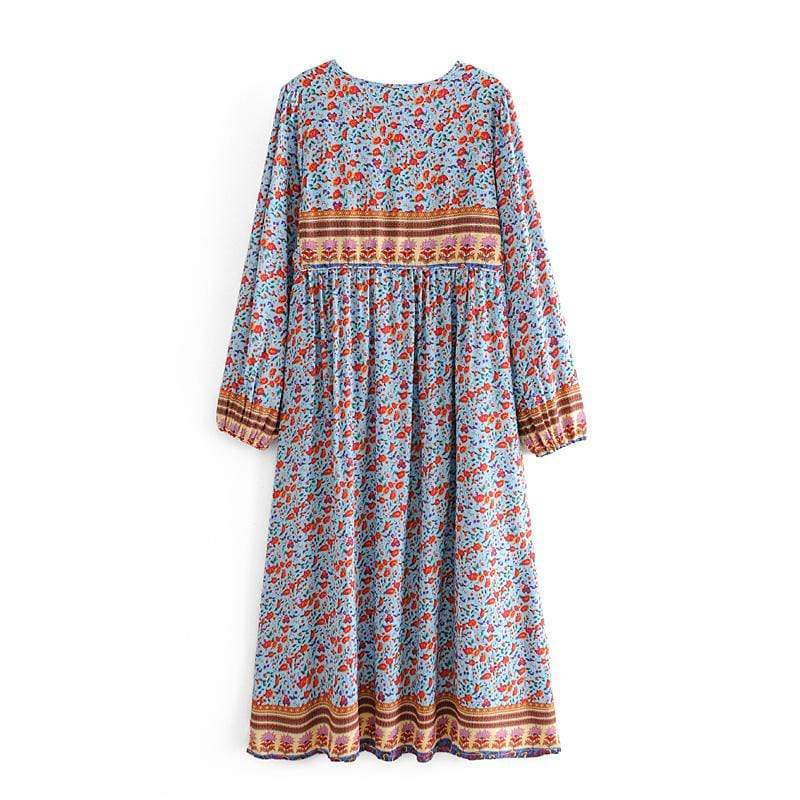 Aviva Ethnic Design Chic Dress