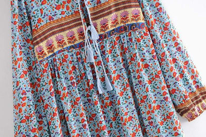 Aviva Ethnic Design Chic Dress