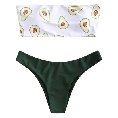 Avocado Garden Bikini Set