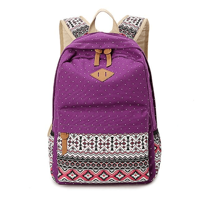 Boho Patterned Backpack