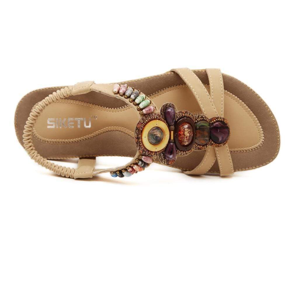 Boho Ethnic Flat Sandals