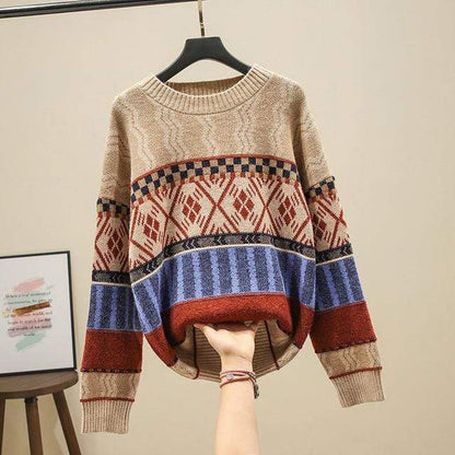 Kalea Retro Knitted Sweater