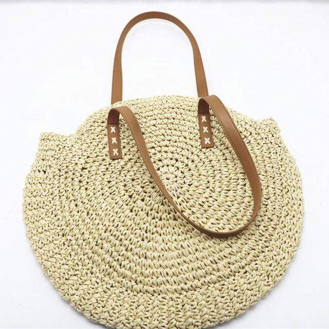 Straw Shoulder Bag