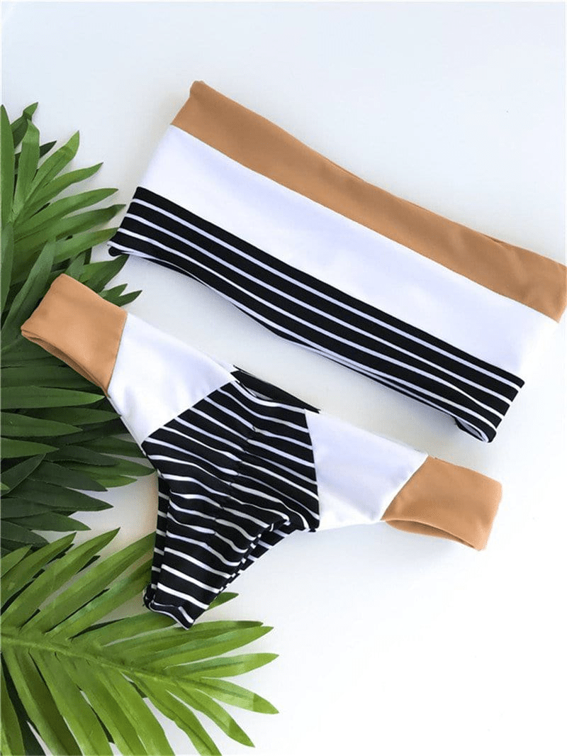 Lana Stripes Bikini Set