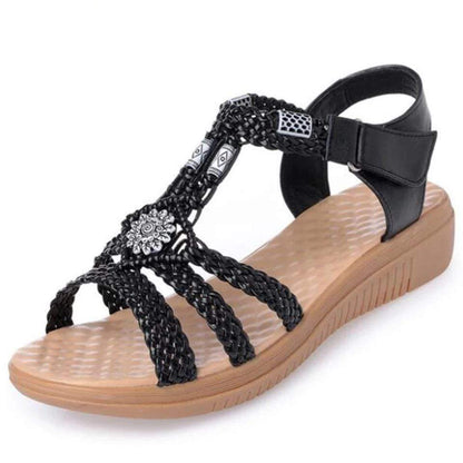 Ethnic Style Wedges Sandals