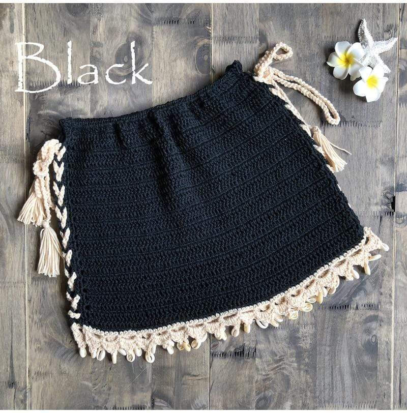 Bruna Crochet Mini Skirt