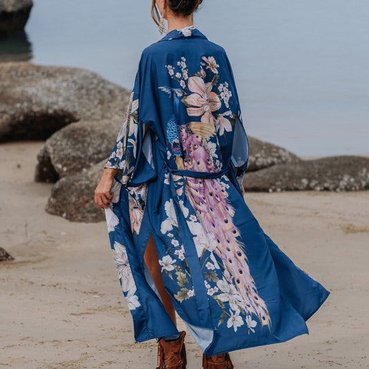 Blue Lagoon Kimono