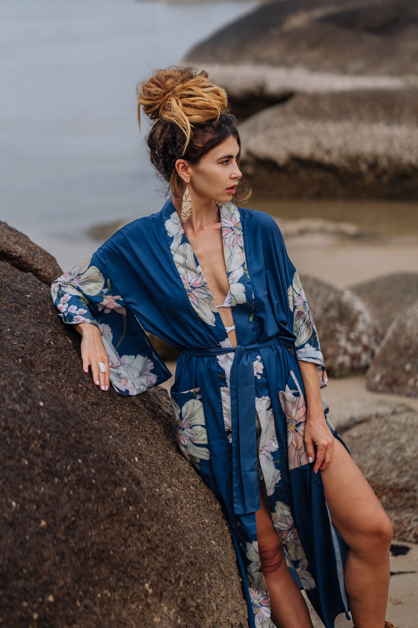 Blue Lagoon Kimono