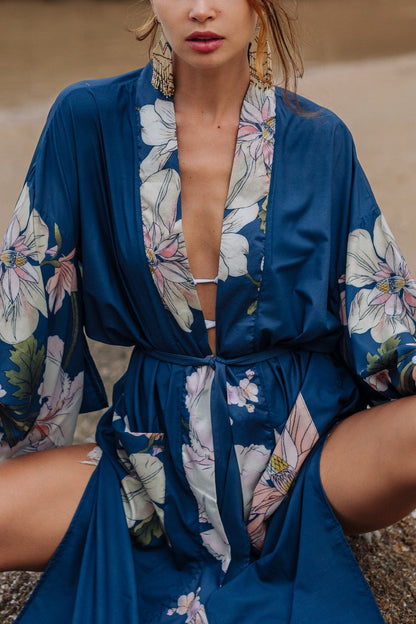 Blue Lagoon Kimono