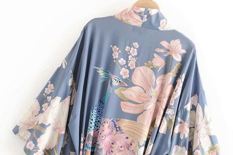 Blue Lagoon Kimono