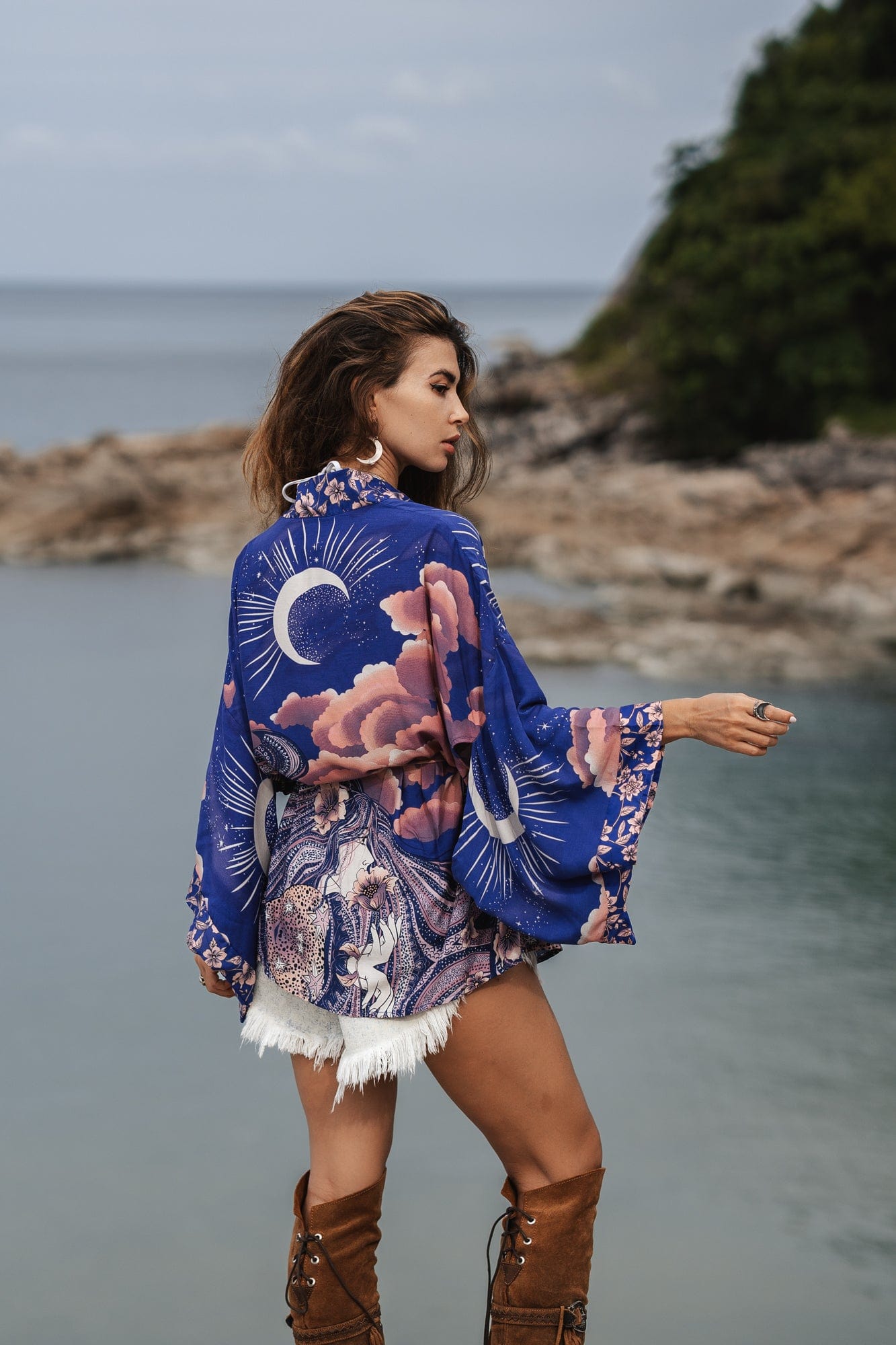 Blue Moon Design Kimono